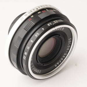 フォクトレンダー Voigtlander カラースコパー COLOR SKOPAR 35mm F2.5 MC ライカ L39マウント