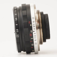 画像をギャラリービューアに読み込む, フォクトレンダー Voigtlander カラースコパー COLOR SKOPAR 35mm F2.5 MC ライカ L39マウント
