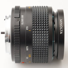 画像をギャラリービューアに読み込む, ミノルタ Minolta MD MACRO ROKKOR 50mm F3.5 / エクステンションリング付
