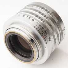 画像をギャラリービューアに読み込む, ニコン Nikon Nippon Kogaku NIKKOR H C 5cm 50mm F2 ライカ L39マウント
