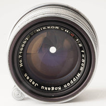 画像をギャラリービューアに読み込む, ニコン Nikon Nippon Kogaku NIKKOR H C 5cm 50mm F2 ライカ L39マウント
