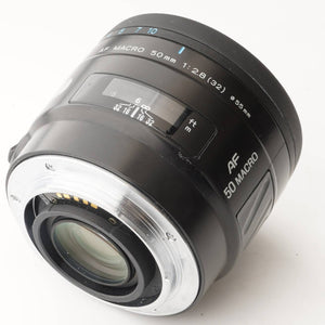 ミノルタ Minolta AF Macro 50mm F2.8 ソニー Aマウント