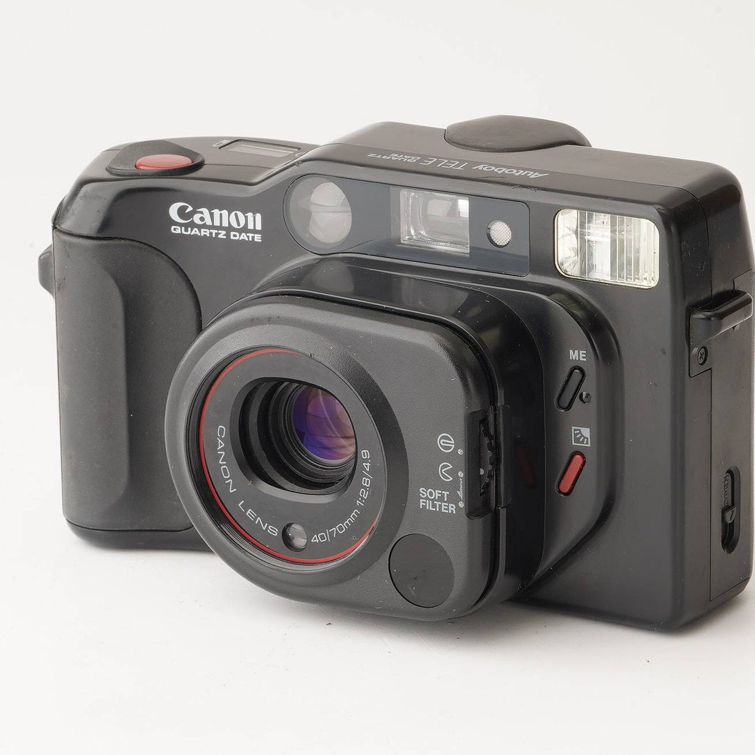 Canon Autoboy TELE QUARTZ DATE / 40mm / 70mm f/2.8 / f/4.9