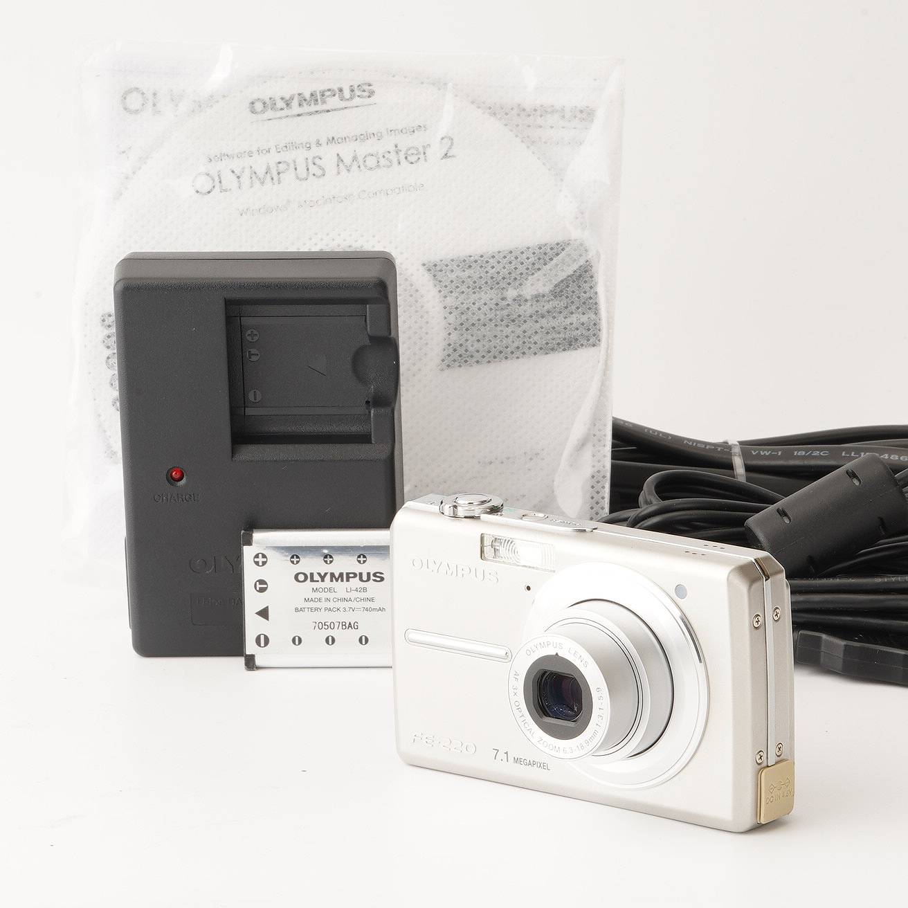 Olympus FE-220 7.1メガピクセル コンパクトカメラ Olympus FE-220 7.1mp Digital Camera | eBay
