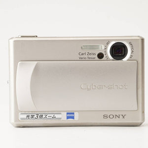 ソニー Sony Cyber-shot DSC-T1 シルバー 3x 光学ズーム