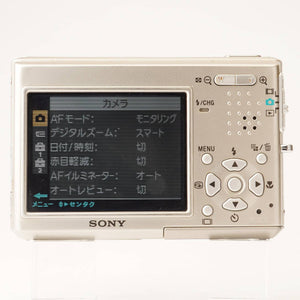 ソニー Sony Cyber-shot DSC-T1 シルバー 3x 光学ズーム