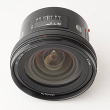 画像をギャラリービューアに読み込む, ミノルタ Minolta AF 20mm F2.8 ソニー Aマウント

