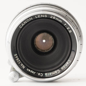 Canon 28mm f/2.8 LTM L39