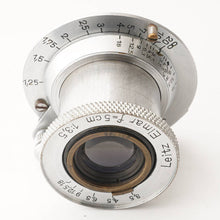 画像をギャラリービューアに読み込む, ライカ Leica Leitz Elmar 5cm 50mm F3.5 ライカ L39 マウント
