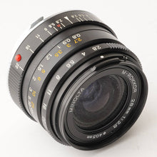 画像をギャラリービューアに読み込む, ミノルタ Minolta M-Rokkor 28mm F2.8 Mマウント
