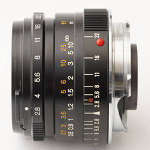 画像をギャラリービューアに読み込む, ミノルタ Minolta M-Rokkor 28mm F2.8 Mマウント
