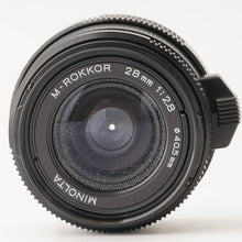 画像をギャラリービューアに読み込む, ミノルタ Minolta M-Rokkor 28mm F2.8 Mマウント
