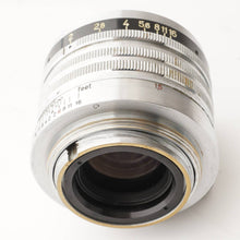 画像をギャラリービューアに読み込む, ニコン Nikon Nippon Kogaku NIKKOR H C 5cm 50mm F2 黒帯 ライカ L39 マウント
