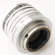 画像をギャラリービューアに読み込む, ニコン Nikon Nippon Kogaku NIKKOR H C 5cm 50mm F2 黒帯 ライカ L39 マウント
