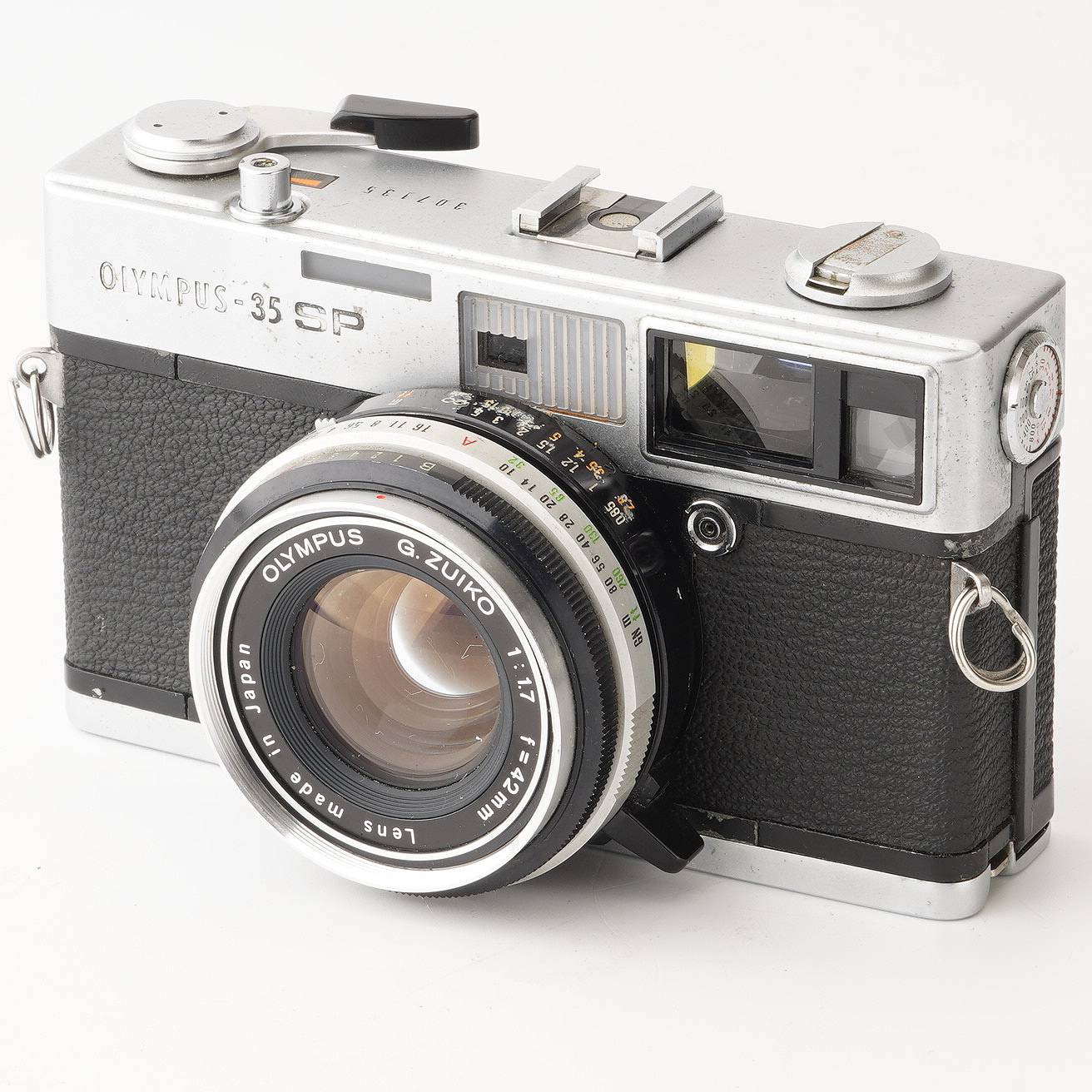 【完全整備品】【LR44対応】OLYMPUS 35 ED レンジファインダー オリンパス Olympus 35 SP ブラック レンジファインダー
