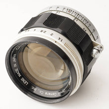 Load image into Gallery viewer, Canon 50mm f/1.4 L39 LTM
