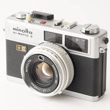 画像をギャラリービューアに読み込む, ミノルタ Minolta HI-MATIC E Rokkor-QF 40mm F1.7
