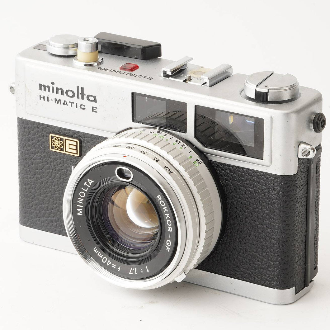 ミノルタ Minolta HI-MATIC E Rokkor-QF 40mm F1.7
