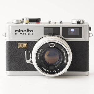 ミノルタ Minolta HI-MATIC E Rokkor-QF 40mm F1.7