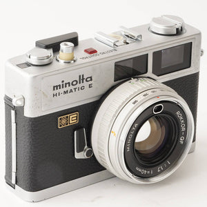 ミノルタ Minolta HI-MATIC E Rokkor-QF 40mm F1.7