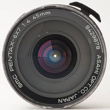 Load image into Gallery viewer, Pentax Asahi smc Pentax 6x7 45mm f/4
