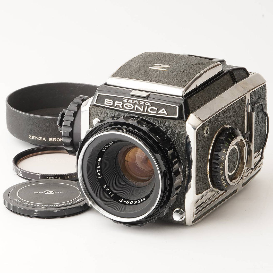 ゼンザブロニカ Zenza Bronica S2 後期モデル / Nikon Nikkor-P 75mm F2.8
