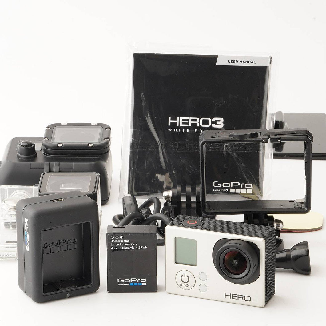 Gopro HERO3 ホワイト エディション 付属品多数