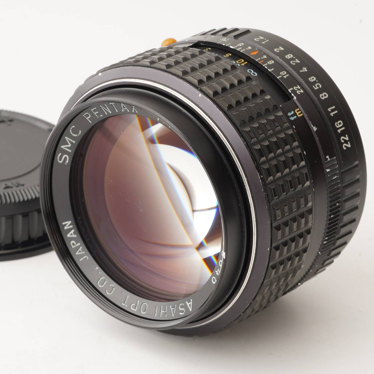 [ペンタックス]　ASAHI SMC PENTAX-M 1:2 50mm SMC PENTAX-M 1:2 50mm ASAHI OPTICAL CO. Japan LENS Manual K