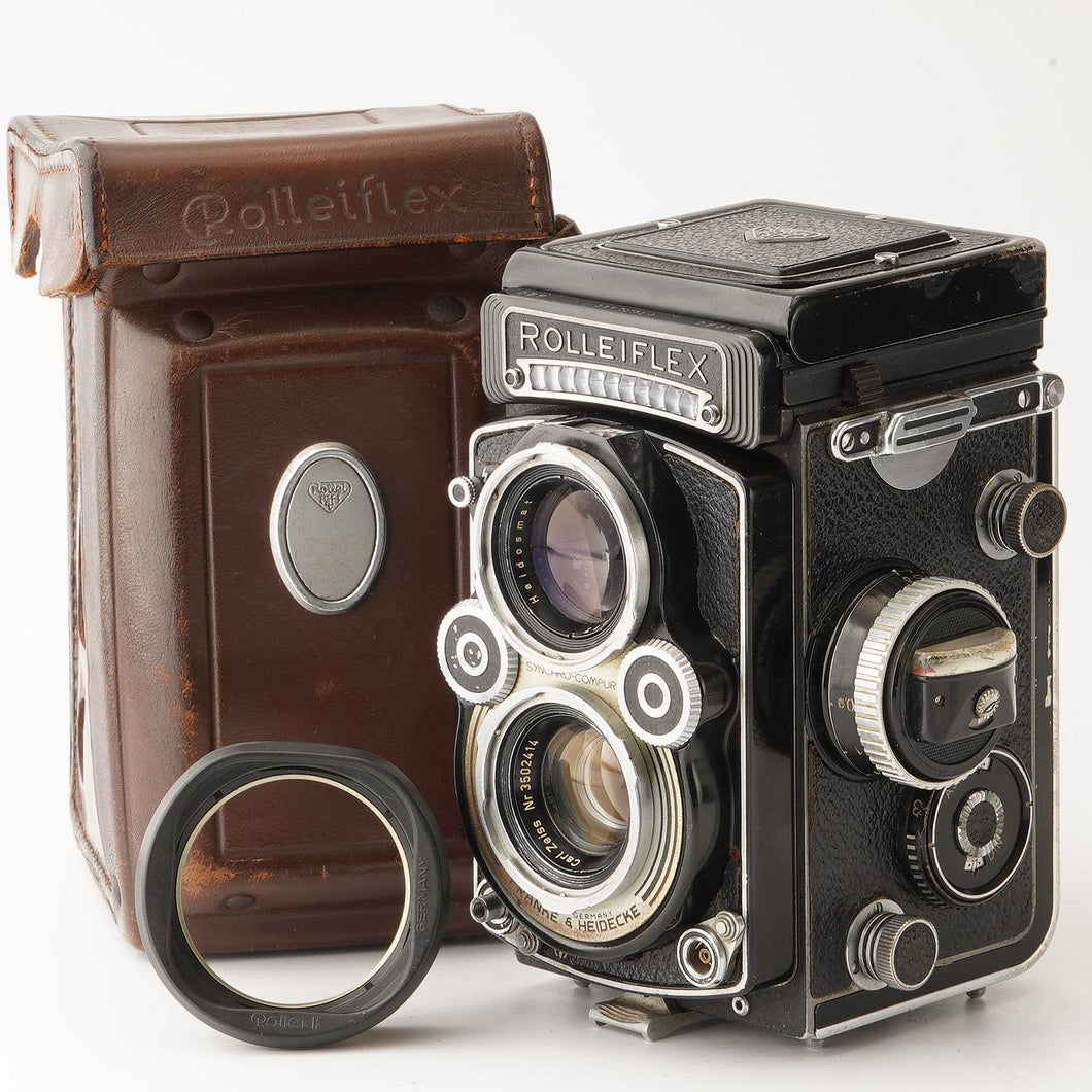 ローライ Rollei ローライフレックス Rolleiflex 3.5F / Carl Zeiss Planar 75mm F3.5