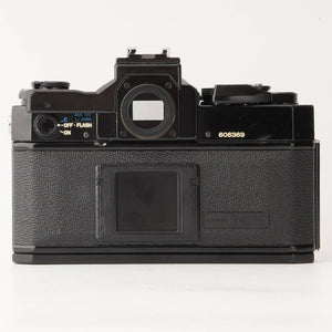 キヤノン Canon F-1 後期モデル / FD 35-70mm F4 / フラッシュカプラー F