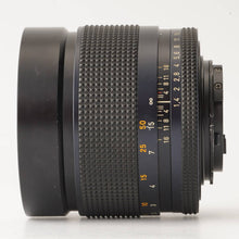 画像をギャラリービューアに読み込む, コンタックス Contax Carl Zeiss Planar 85mm F1.4 T* AEG CYマウント
