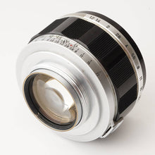画像をギャラリービューアに読み込む, キヤノン Canon 50mm F1.2 ライカ L39 マウント
