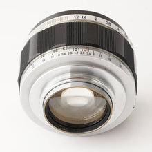 画像をギャラリービューアに読み込む, キヤノン Canon 50mm F1.2 ライカ L39 マウント
