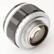 画像をギャラリービューアに読み込む, キヤノン Canon 50mm F1.2 ライカ L39 マウント
