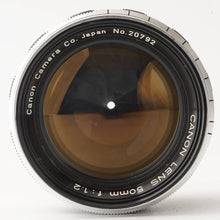 画像をギャラリービューアに読み込む, キヤノン Canon 50mm F1.2 ライカ L39 マウント
