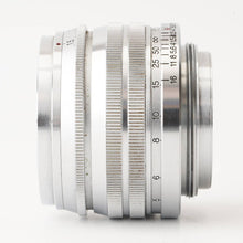 画像をギャラリービューアに読み込む, キヤノン Canon 50mm F1.5 ライカ L39 マウント
