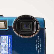 画像をギャラリービューアに読み込む, オリンパス Olympus μ mju TOUGH-3000 ブルー 3.6x 光学ズーム
