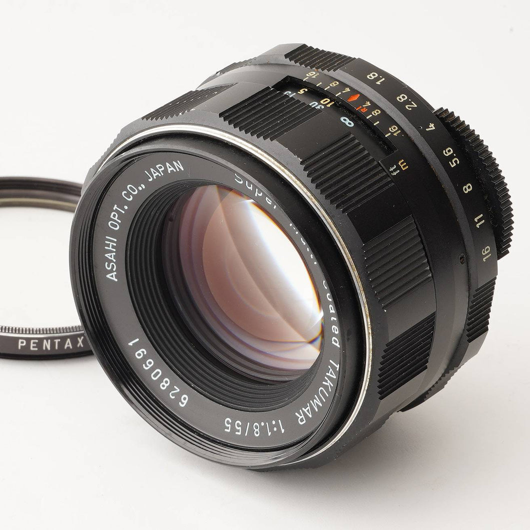 ペンタックス Pentax Asahi Super Multi Coated タクマー Takumar 55mm F1.8 M42 マウント