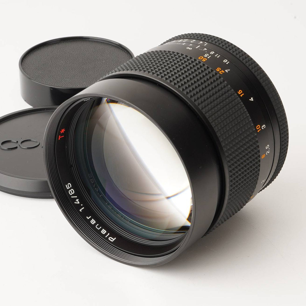 コンタックス Contax Carl Zeiss Planar 85mm F1.4 T* MMJ C/Y ヤシカ マウント