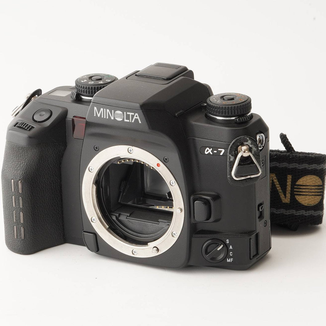 ミノルタ Minolta α-7 alpha-7 ボディ 35mm 一眼レフフィルムカメラ ブラック