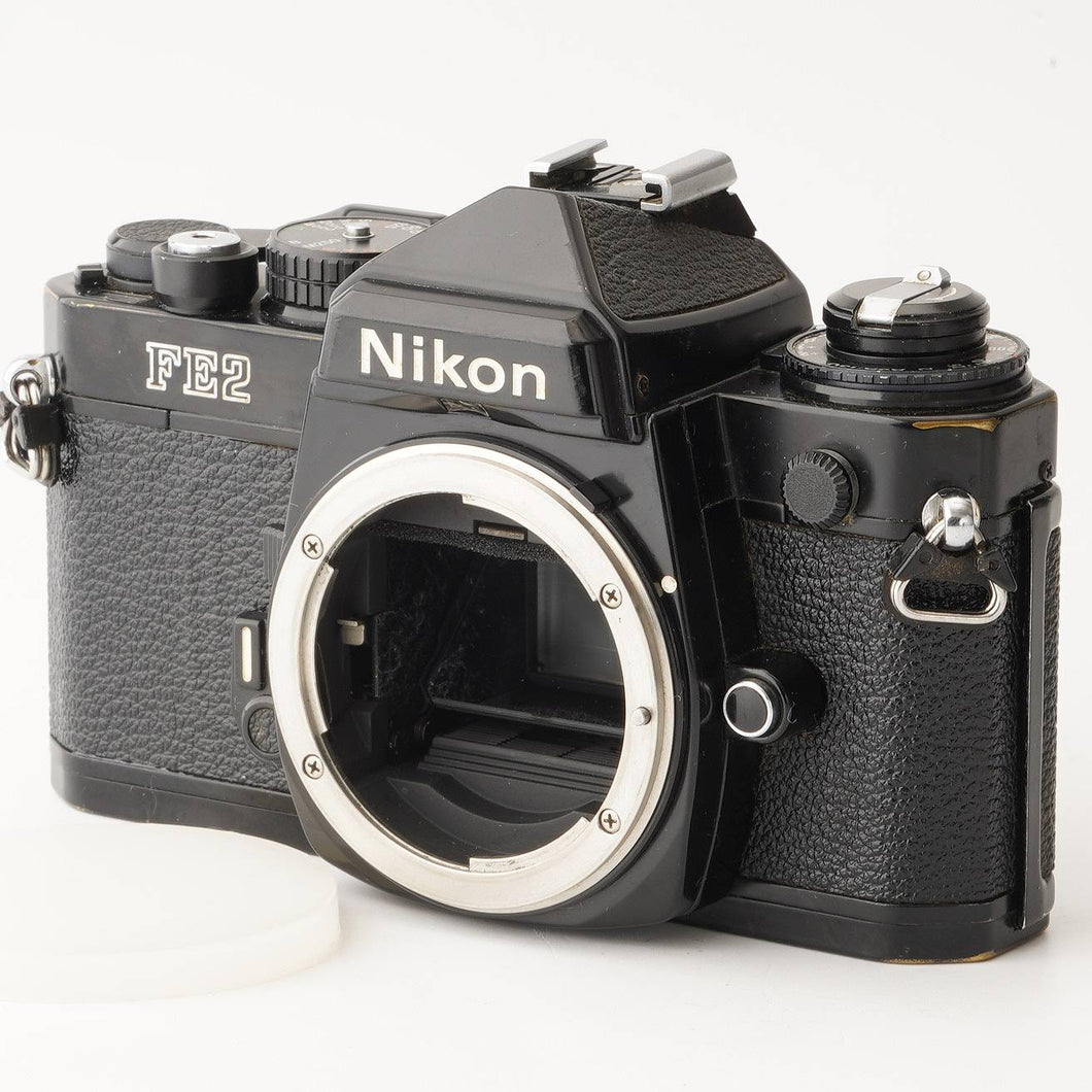 ニコン Nikon FE2 ブラック ボディ 35mm 一眼レフフィルムカメラ