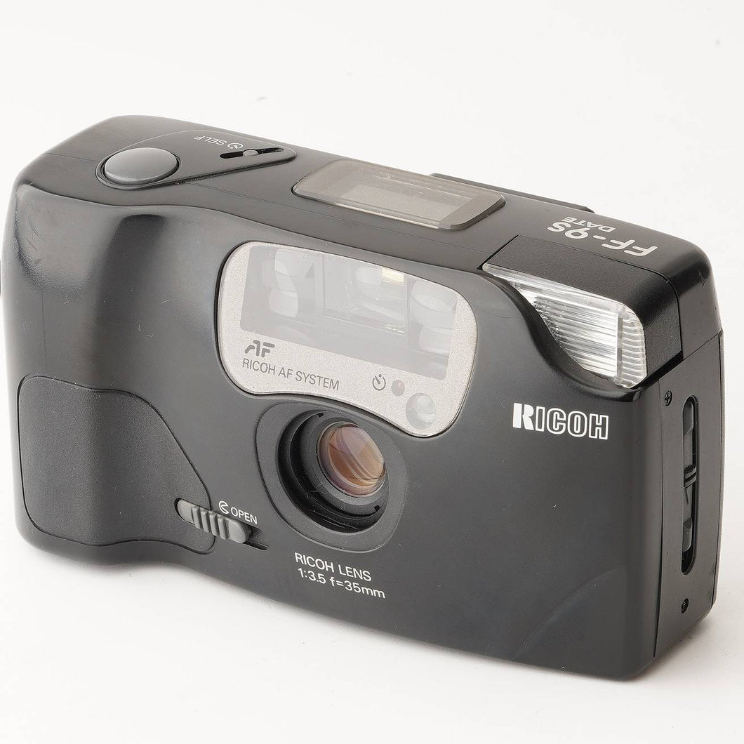 リコー Ricoh FF-9S DATE RICOH LENS 35mm F3.5 コンパクトフィルムカメラ