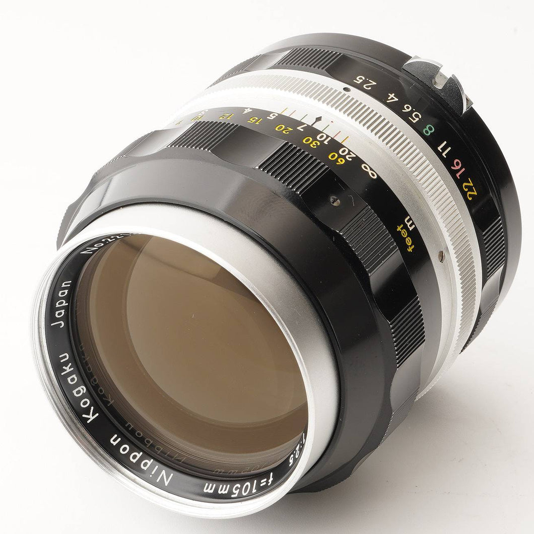 ニコン Nippon Kogaku 非Ai Nikkor-P Auto 105mm F2.5