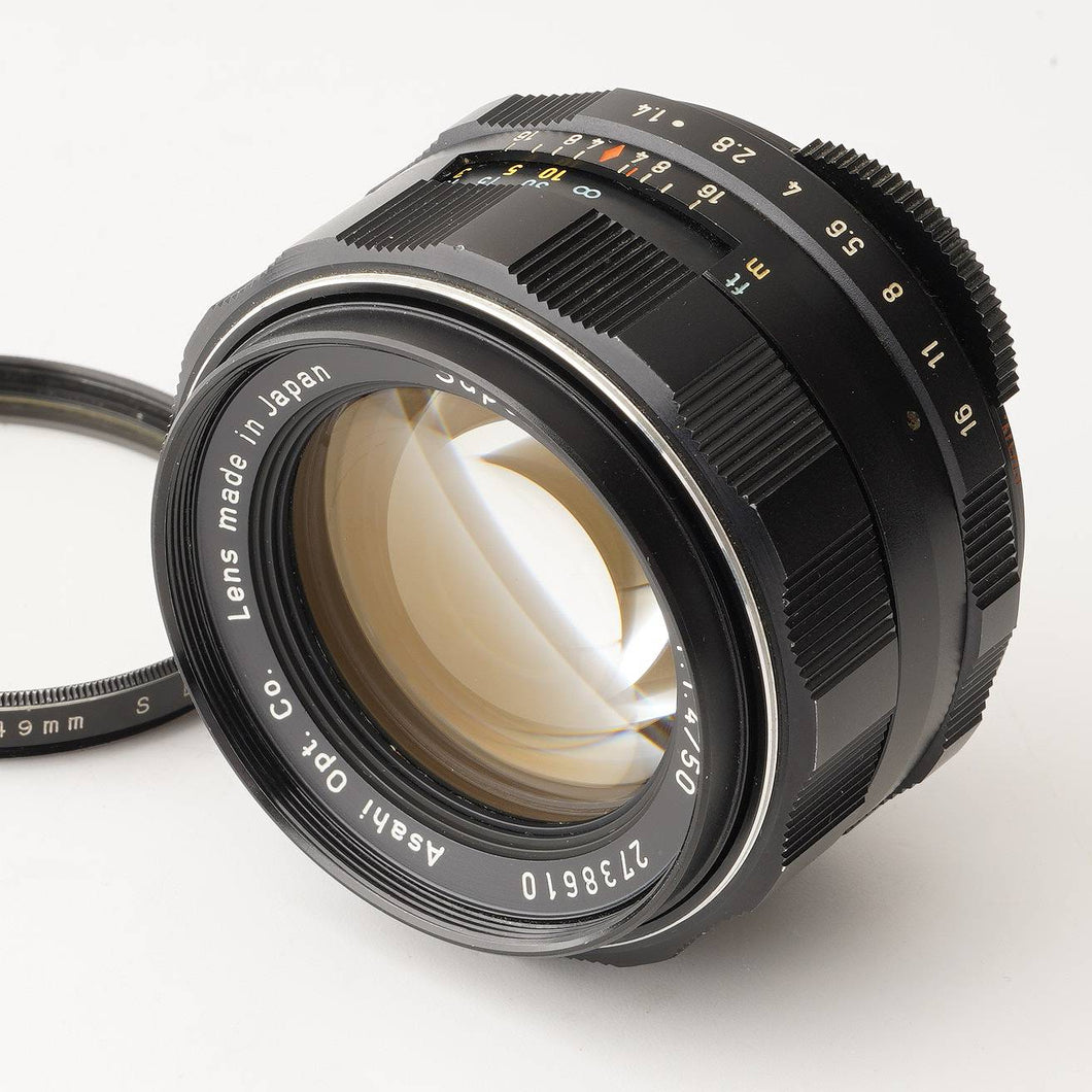 ペンタックス Pentax Asahi スーパー タクマー Super Takumar 50mm F1.4 M42 マウント
