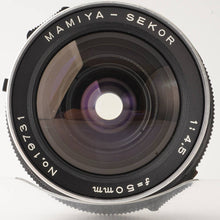 画像をギャラリービューアに読み込む, マミヤ Mamiya Mamiya-Sekor 50mm F4.5 RB67用
