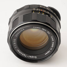 画像をギャラリービューアに読み込む, ペンタックス Pentax Asahi スーパータクマー Super Takumar 55mm F1.8 後期 M42マウント
