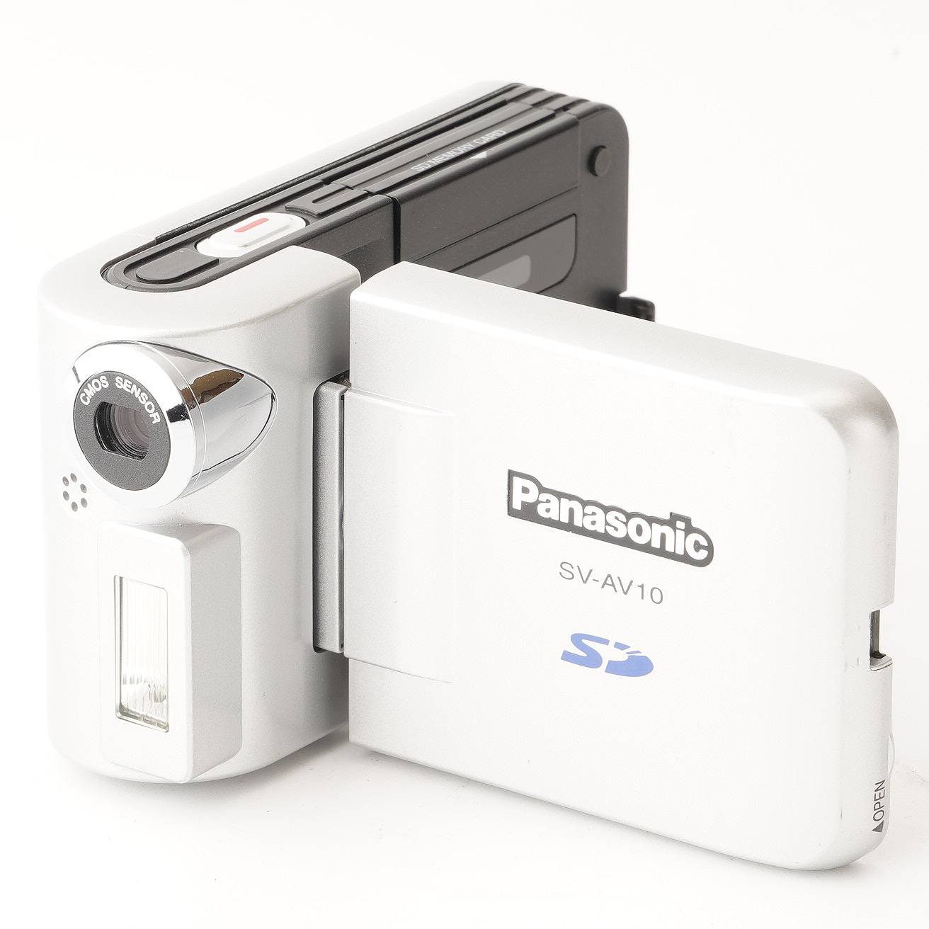 Panasonic SV-AV10 D-Snap ビデオカメラ パナソニック Panasonic SV-AV10 シルバー D-snap SD マルチカメラ