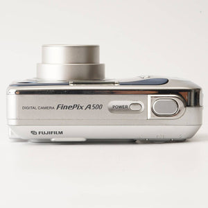 フジ Fujifilm FINEPIX A500 ブルー コンパクトデジタルカメラ