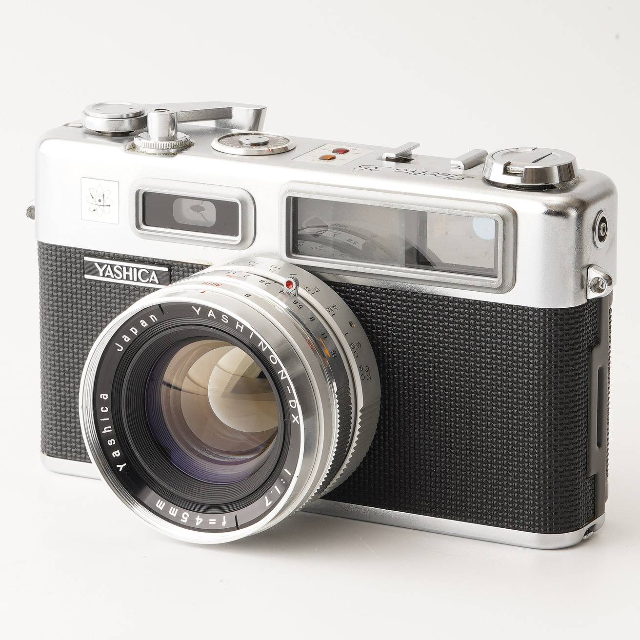 フィルムカメラ YASHICA ELECTRO 35 YASHINON-DX 45mm F7 ヤシカ Yashica エレクトロ Electro 35 Yashinon-DX 45mm F1.7