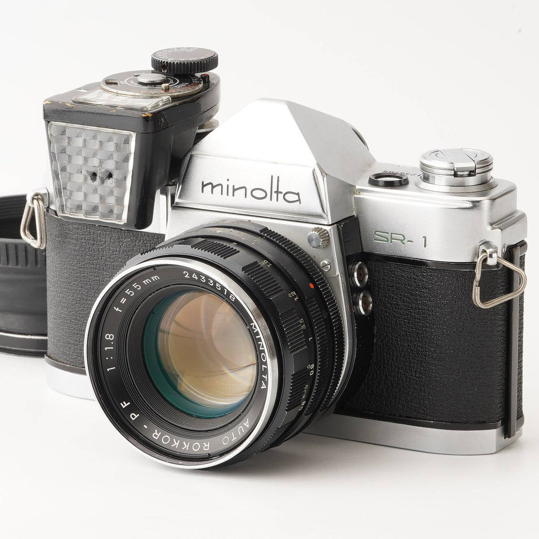 千代田光学 Chiyoda Kogaku ミノルタ Minolta SR-1 / Auto Rokkor-PF 55mm F1.8 / 露出計